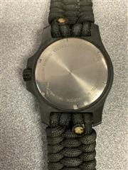 WATCH JEWELRY VICTORINOX SWISS ARMY, #170515684, 0KT, 99.38 GRAMS; BLK PARACORD